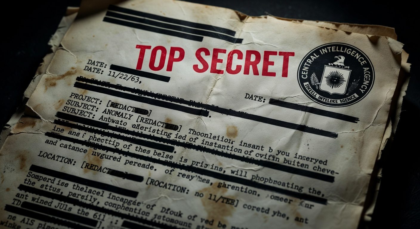 EK Ultra — Classified Document Aesthetic — Conspiracy Den